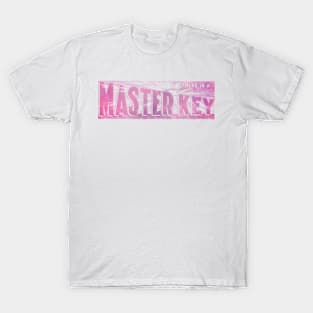 Master Key in Pink T-Shirt